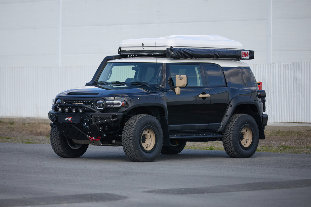Бампер силовой передний BMS ALFA для Тойота FJ Cruiser 2005-2023