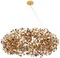 Подвесная люстра GARDEN GARDEN SP9 D800 GOLD Crystal Lux