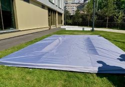 Защитное покрывало «ЗВЕЗДА» из Оксфорда для встраиваемого батута
