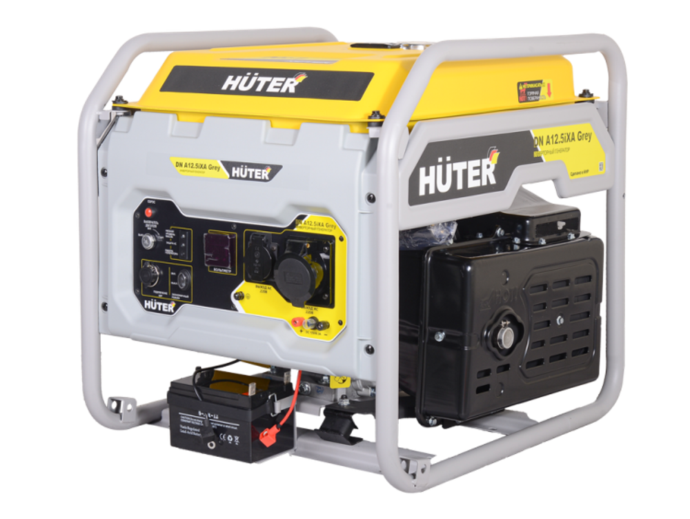 Инверторный генератор Huter DN A12,5iXA Grey
