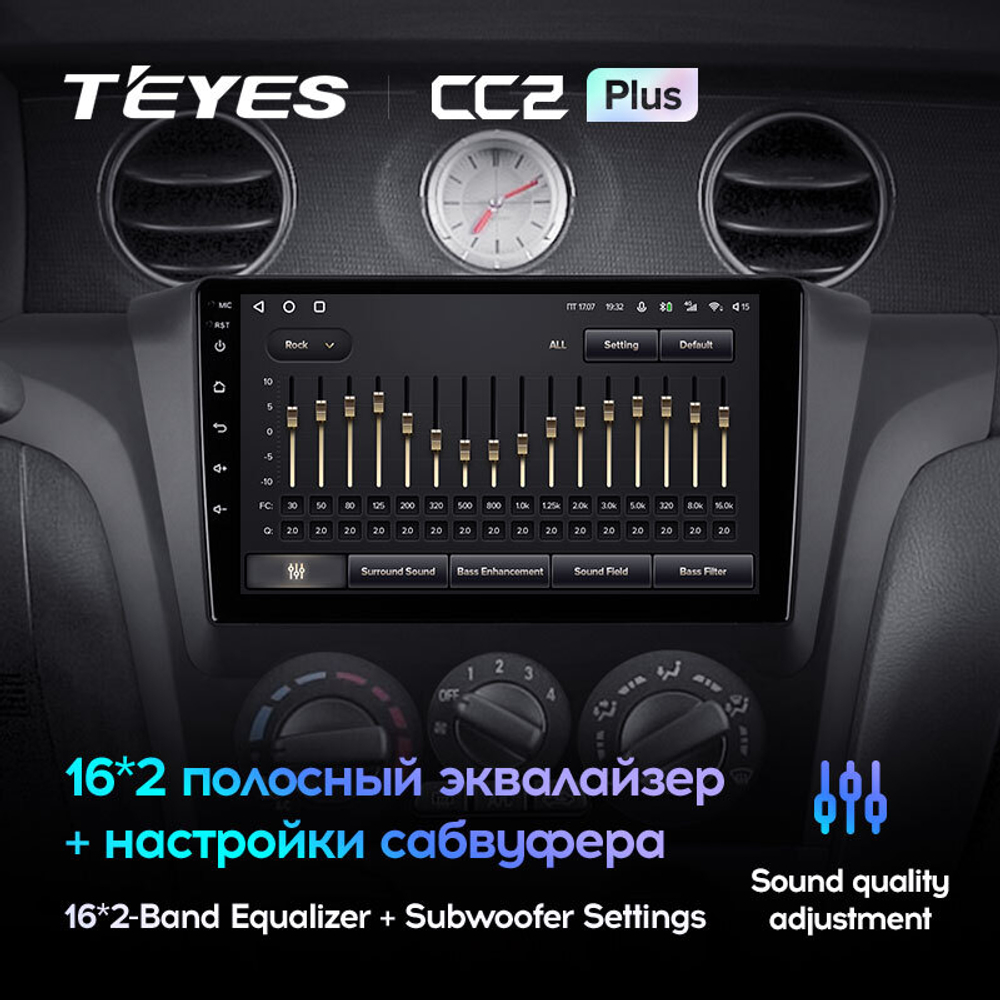 Teyes CC2 Plus 9" для Mitsubishi Outlander 1, Airtrek  2002-2008