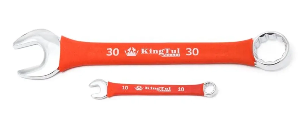 Ключ комбинированный 8мм в прорезиненной оплетке KingTul kraft KT-30008k
