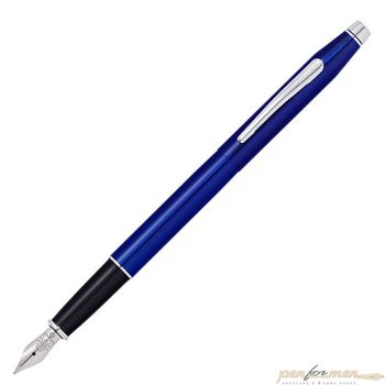 Перьевая ручка Cross Classic Century Translucent Blue Lacquer перо F (AT0086-112FS)