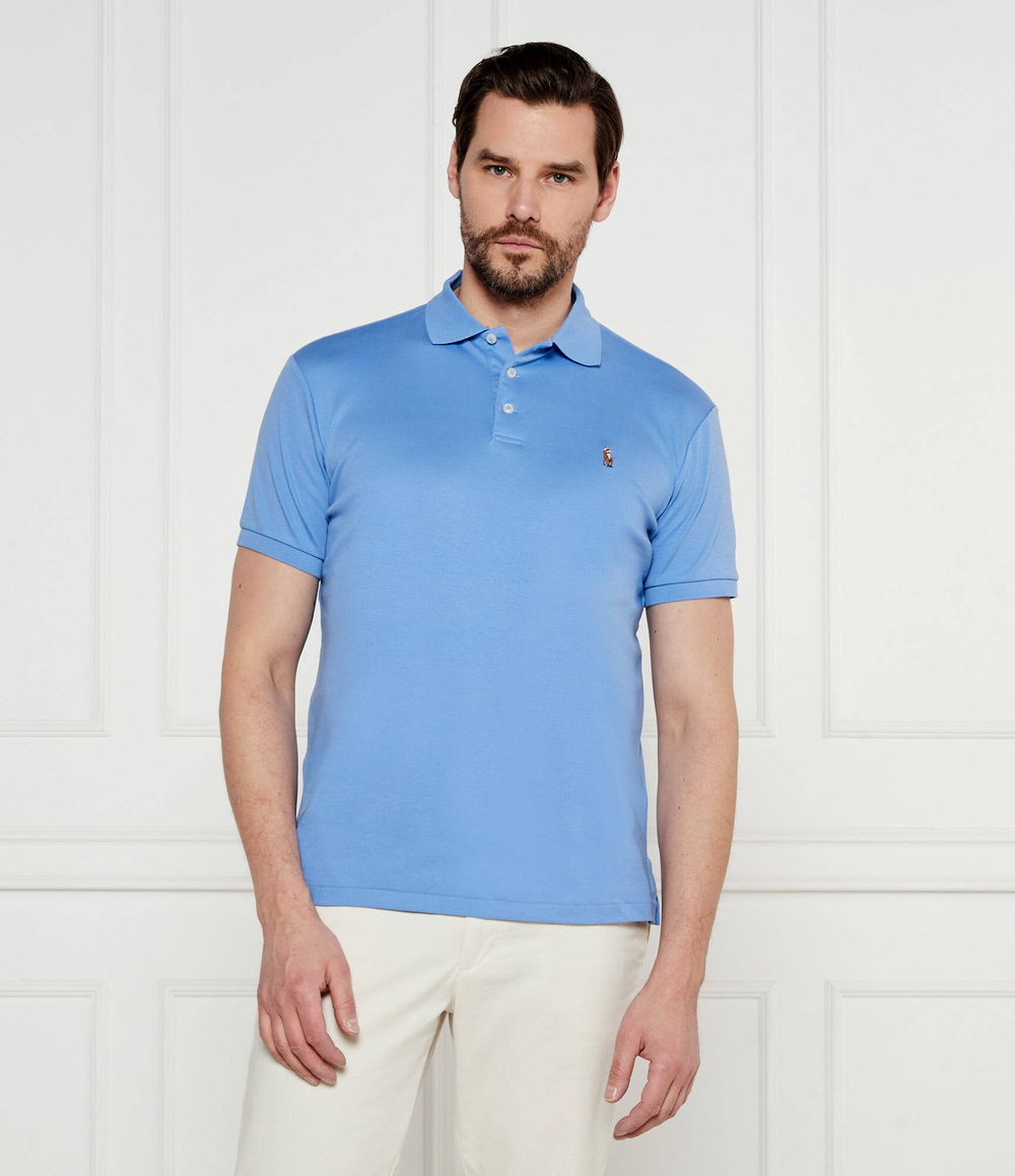Поло POLO RALPH LAUREN - голубой(710704319)