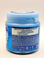 Жевательная резинка Mentos Pure Fresh свежая мята, (100x2) 200 г