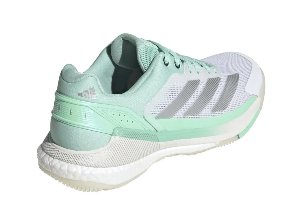 Женские кроссовки для padel Adidas Crazyquick Boost Padel - clear mint/silver metallic/pulse mint
