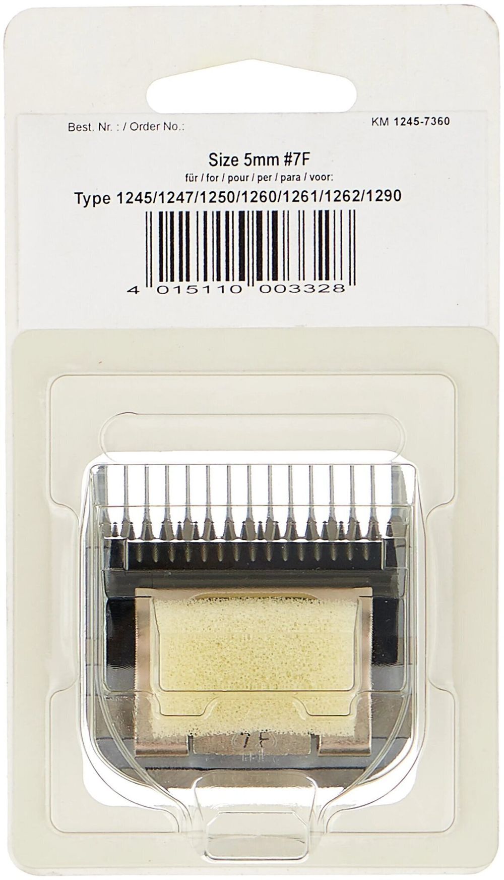 Ножевой блок 5,0mm 7F (1245-7360) - 4
