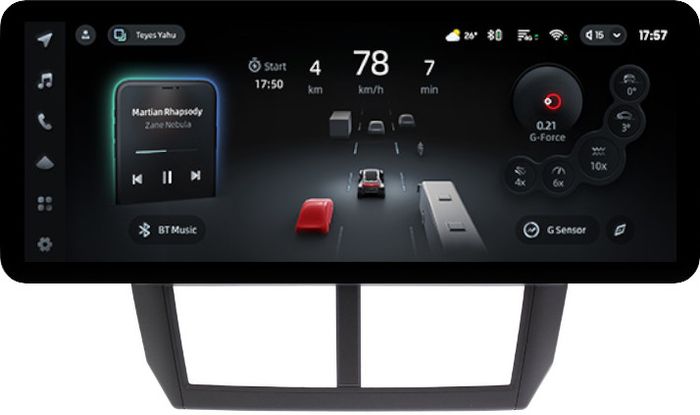 Магнитола для Subaru Forester 3 SH 2008-2013, Impreza 3 GH,GE - Teyes CC4PRO монитор 12.3" 2K QLED + рамка 9, Android 13, Быстрейшая, Snapdragon 778G, ИИ, CarPlay, DSP, 4G SIM-слот