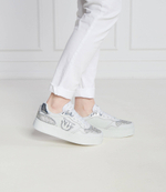 Кожаные кроссовки portland vitello/magli Pinko - белый(101691 A1F3)