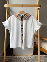 Новая хлопковая блузка Burberry, 140