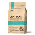 Корм сухой для кошек Grandorf Cat 4 Meat & Rice Probiotic Indoor с пробиотиками, пакет 400г