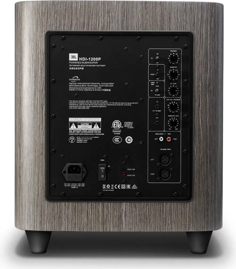 Сабвуфер HDI-1200P Grey Oak - 3