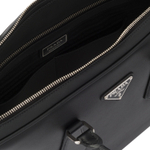 PRADA Saffiano Leather Briefcase Men"s Black
