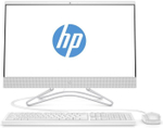 Моноблок HP 24-df0031ur. Конфигурация: Intel Pentium Silver J5040 2 ГГц/4 ГБ/128 ГБ SSD/Intel UHD Graphics 605/Free DOS/23.8"/1920х1080