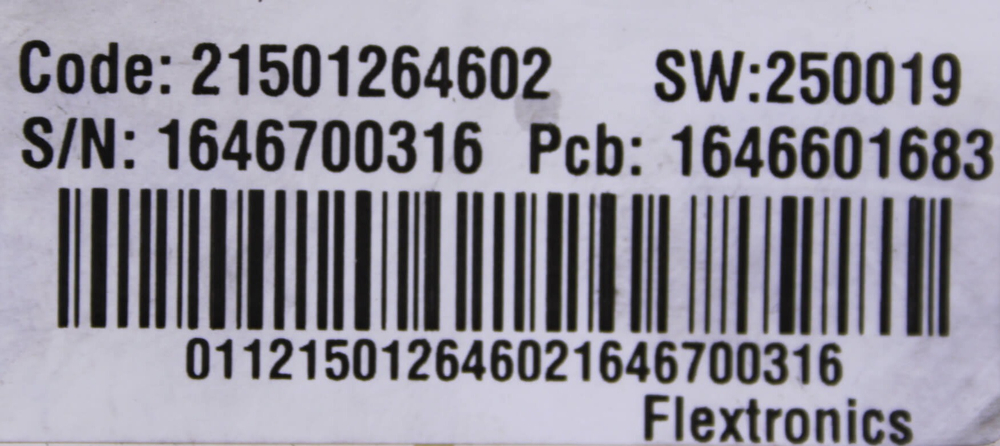 Модуль управления 21501264602 стиральной машины Indesit BWSB 50851