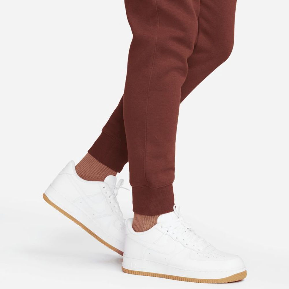 Мужские теннисные штаны Nike Sportswear Club Fleece - oxen brown/oxen brown/white