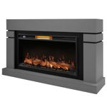 Каминокомплект: Очаг Electrolux EFP/P-3620LS, портал Lindos 42/40/36, светло-серый, р/в НС-1706991