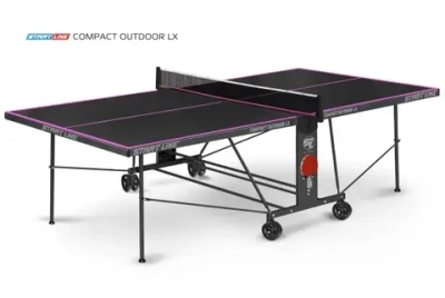 Стол теннисный Compact-2 LX Всепогодный Black