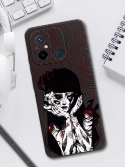 Чехол для Xiaomi Redmi 12C и Poco C55 с принтом