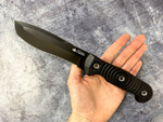Туристический нож Vendetta AUS-8 Black Titanium
