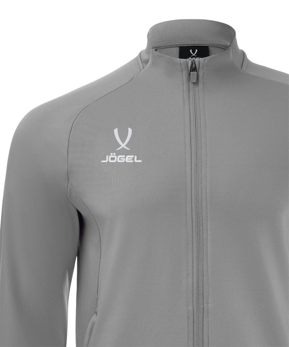 Джемпер тренировочный на молнии JÖGEL PREMIER PerFormDRY Training FZ Jacket, серый