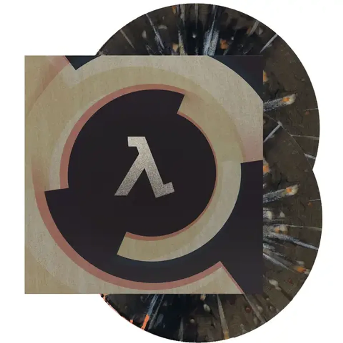 Виниловая пластинка. OST - Half-Life: Alyx (Orange & Black Splatter)
