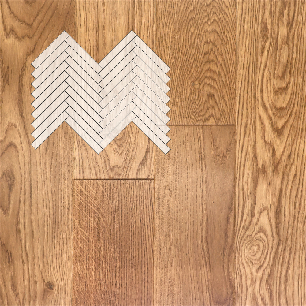 Инженерная доска PRIMAVERA Дуб Abeto (натур) Английская елка