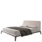 Кровать Angel Cerda 7155, 180х200см из серой ткани