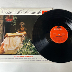 Винтажная виниловая пластинка LP Der Gunter Kallmann Chor, Elisabeth Serenade, Хор Гюнтера Каллмана, Серенада Элизабет (Германия 1966)