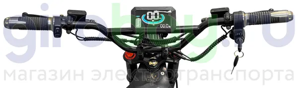 Электромотоцикл IKINGI WISH 01 1500W (52V/30Ah) - Чёрный фото №7