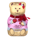 Шоколад молочный мишка Lindt Teddy розовый, 8 см, 40 г, 1 шт (Германия)