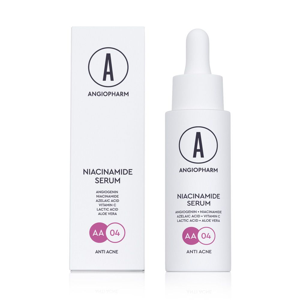 ANGIOPHARM Сыворотка с 10% Ниацинамидом ANGIOPHARM Сыворотка с 10% Ниацинамидом