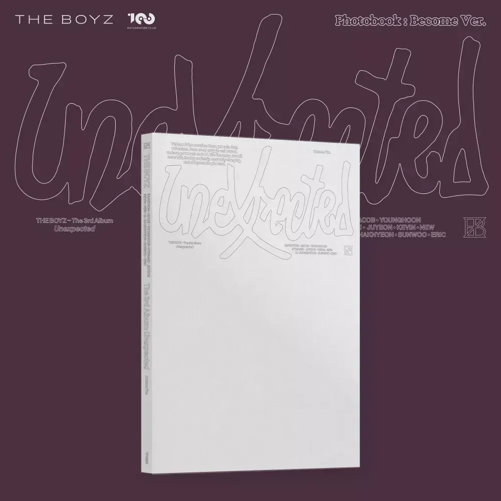 Альбом THE BOYZ - Unexpected [Photobook ver.] (Become ver.)