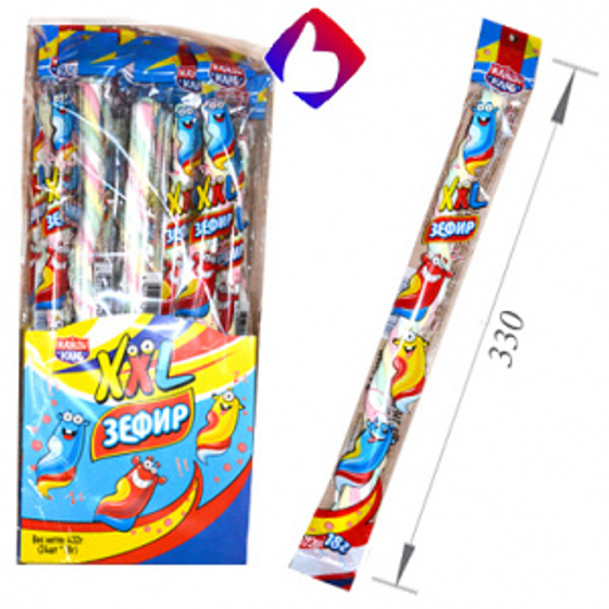 Зефир.косичка XXL 18г*24шт (12бл)