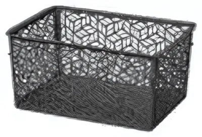 Корзинка универсальная «Linden» 2л, 230х160х70мм (серый)