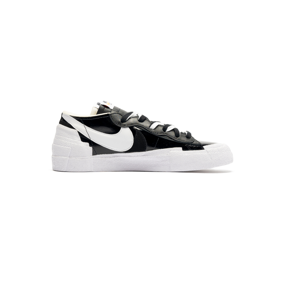 Кроссовки Nike Blazer Low x Sacai "Black Patent Leather"