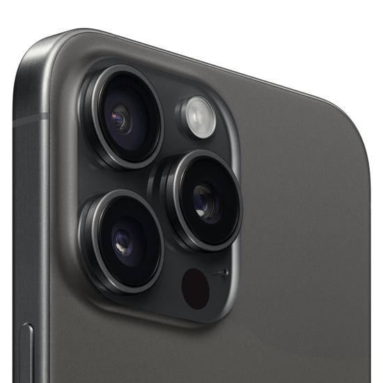 Apple iPhone 15 Pro SIM 256 ГБ, «титановый чёрный»