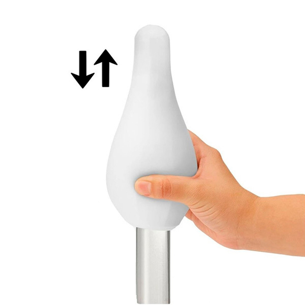 Белый мастурбатор 8,7см Tenga Geo Glacier GEO-003