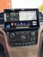 Магнитола для Jeep Grand Cherokee WK2 2013-2021 (взамен 8.4" экрана) - Kuberg DUDU7 SF-9176 QLed+2K, Android 13, Быстрейшая, UIS7870 (DUDU7), CarPlay, SIM-слот
