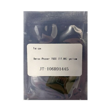 Чип для картриджа Xerox (106R01445) Phaser 7500 (17,8K) yellow JT