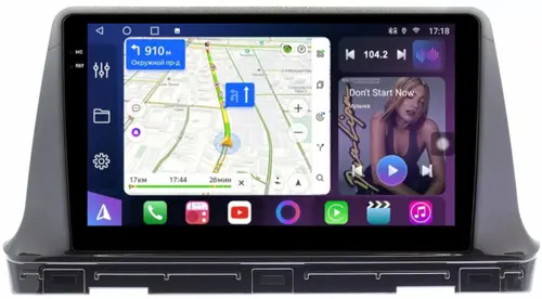 Магнитола для KIA Seltos 2020+ - FarCar S500-TS18 монитор 10.36" QLED на Android 14, CarPlay, 4G SIM-слот