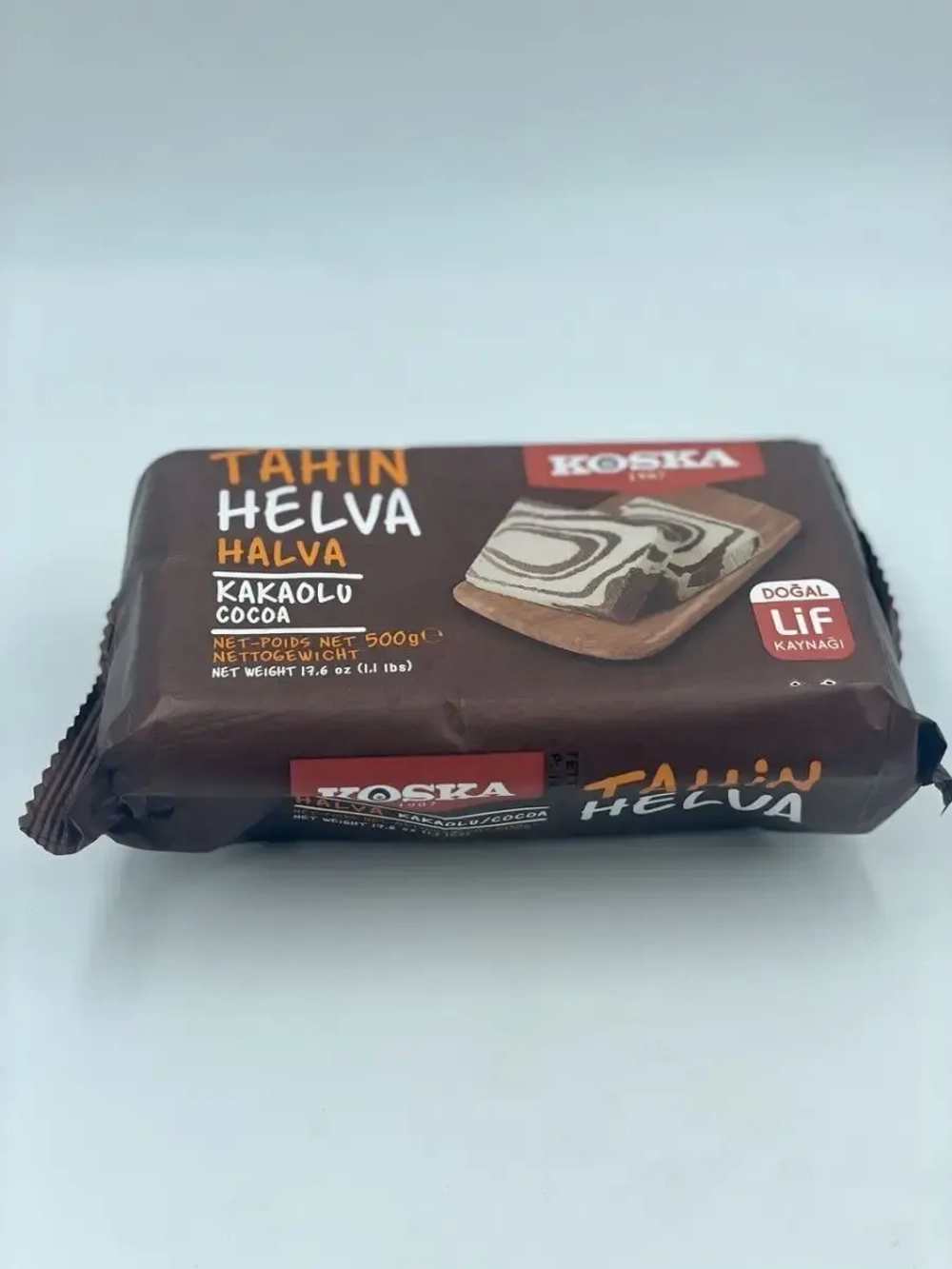 Халва кунжутная с какао (Tahin Helvasi)