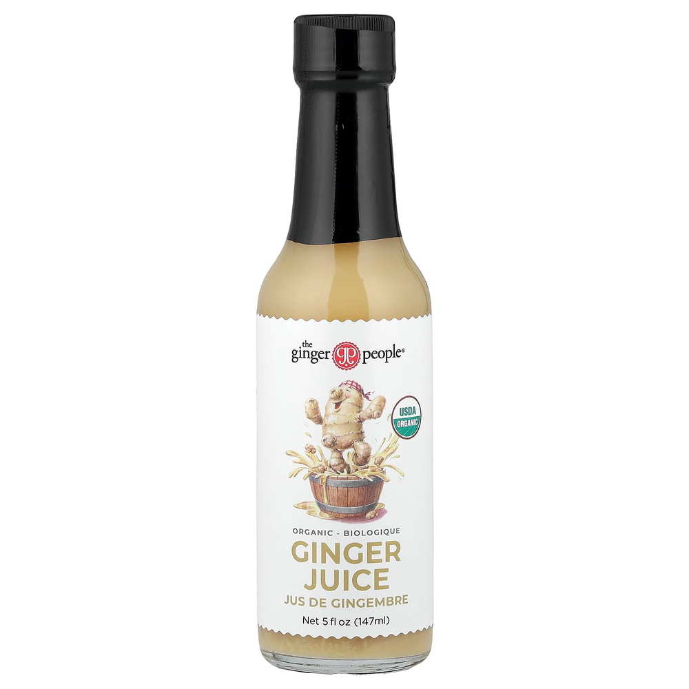 The Ginger People, сок из органического имбиря, 147 мл (5 жидк. унций)