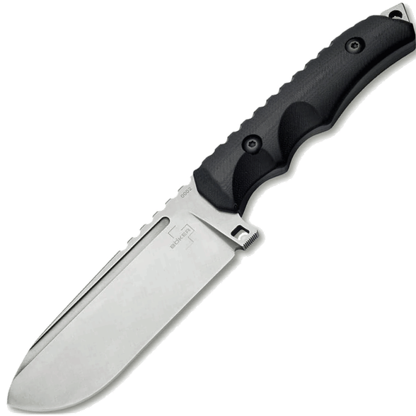 Цена наНож с фиксированным клинком Boker Hermod 2.0, сталь D2, рукоять G10