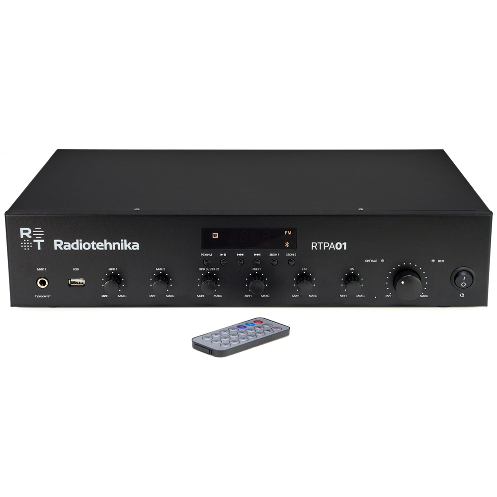 Микшер-усилитель Radiotehnika RTPA01 Black