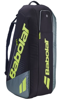Сумка теннисная Babolat Pure Aero RHX6 10th Gen - metallic dark forest/yellow