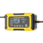 Устройство зарядное для аккумулятора (Pb / AGM / LiFePo4)12V 8A RJTianye желтое