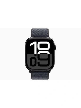 Умные часы Apple Watch S10 46 мм, Jet Black Aluminium, Ink Sport L
