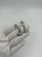 Серьги Булавки с подвесками Orb Vivienne Westwood