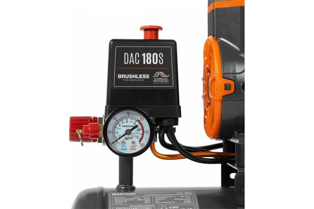 Безмасляный компрессор высокой производительности DAEWOO DAC 180S Li SET
